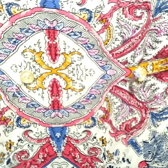 PHILOSOPHY Dresses republic clothing, Paisley Muti Colors Shirt Dress - Picture 7 of 8